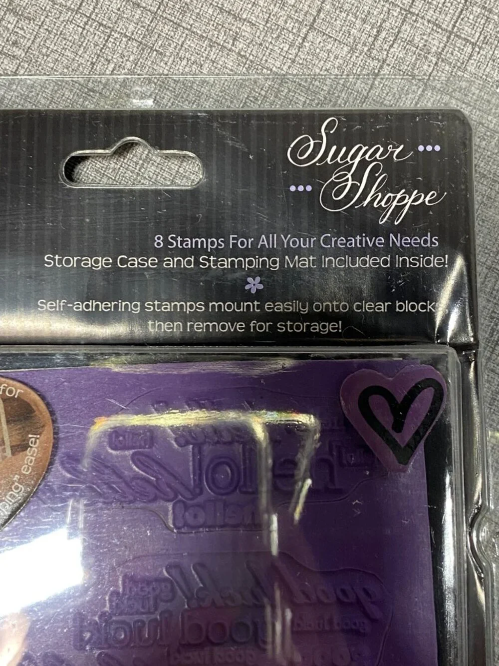 D's Sugar Shoppe Rubber Cling Stamp Sets 3Pc Lot New Old Stock 2007